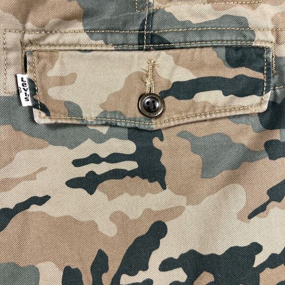 Levi’s White Tab 100% Cotton Camouflage Chino Pants Size 34x29 - Picture 12 of 13